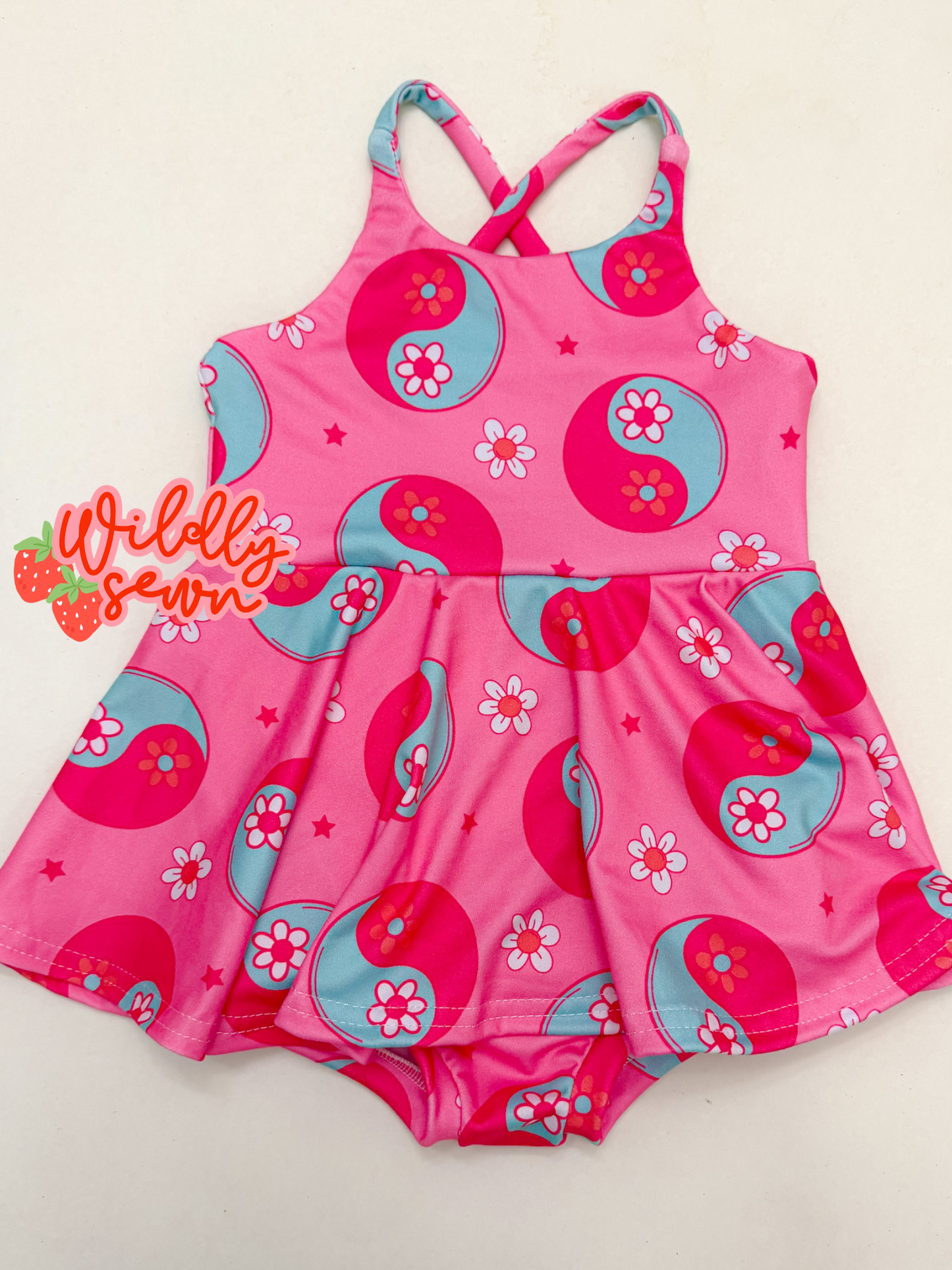 Size 3T skirted Brielle romper