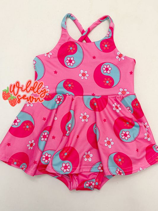 Size 3T skirted Brielle romper