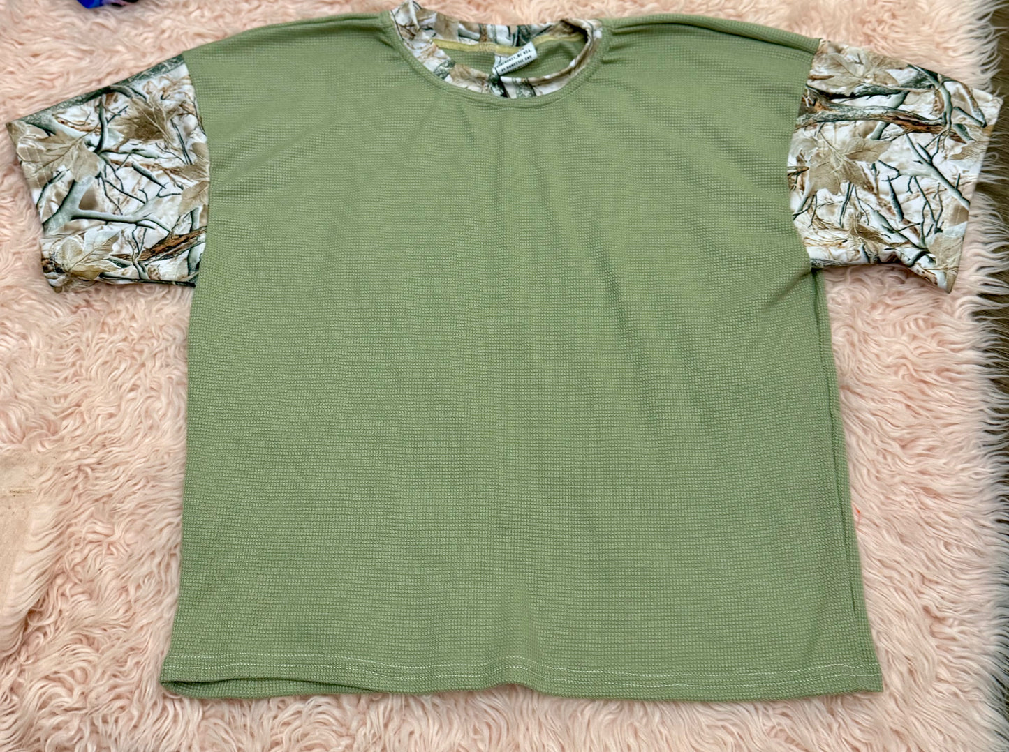 Size 6- oversize Spencer tee -camo