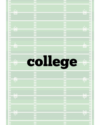 Mystery sweater college