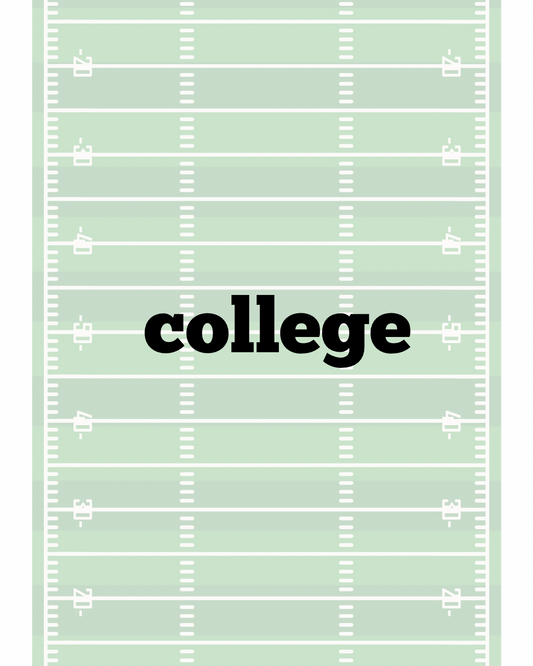 Mystery sweater college